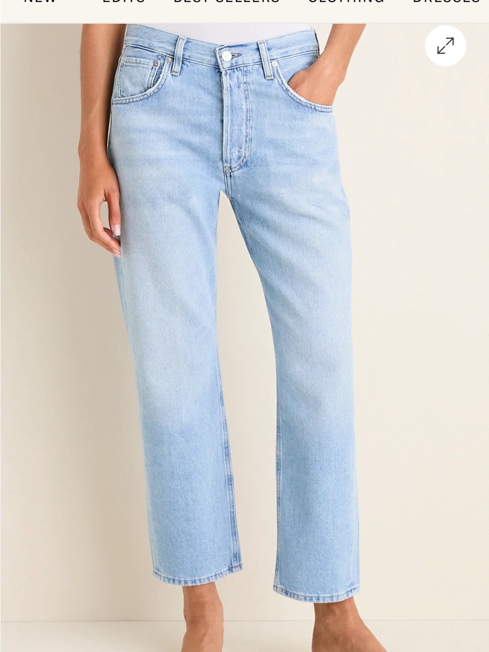 Citizens of Humanity Ritual Winslow Boyfriend Jean, size 28